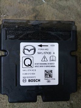 Ремонт блока SRS AIRBAG NA1J57K30A (0285013634) для Mazda&nbsp; 1149 фото