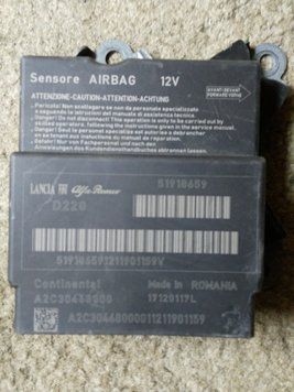 Ремонт блоку SRS AIRBAG 51918659 для Fiat 500 136026 фото