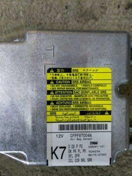 Ремонт блока SRS AIRBAG 89170-07350 для Toyota Avalon 142004 фото