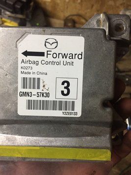 Ремонт блока SRS AIRBAG GMN3-57K30 для Mazda 6 139033 фото