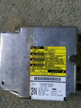 Ремонт блока SRS AIRBAG 89170-0C500 для Toyota Sequoia 142386 фото