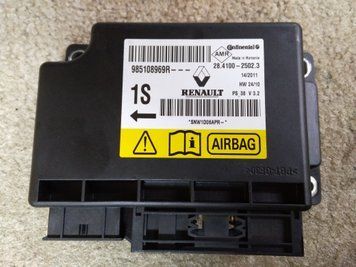 Ремонт блока SRS AIRBAG 985108969R для Renault Megane 141162 фото