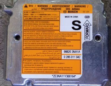 Ремонт блока SRS AIRBAG 988203NA1A для Nissan Leaf 139801 фото