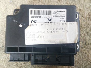 Ремонт блока SRS AIRBAG 985109015R для Renault Megane 141163 фото