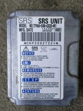Ремонт блока SRS AIRBAG 77960-S4N-G020-M1 для Honda ALL model 136836 фото