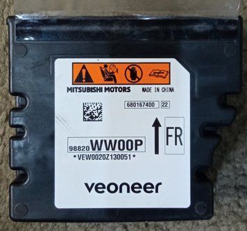Ремонт блока SRS AIRBAG 98820WW00P для Mitsubishi&nbsp; 1293 фото