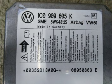 Ремонт блока SRS AIRBAG 1C0909605K для Volkswagen VW model 142625 фото