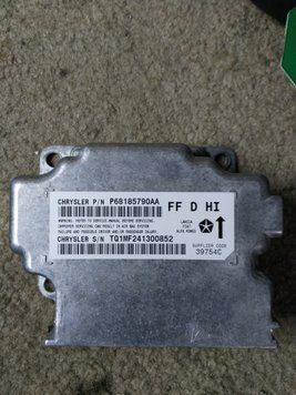 Ремонт блоку SRS AIRBAG P68185790AA для Fiat 500 136083 фото