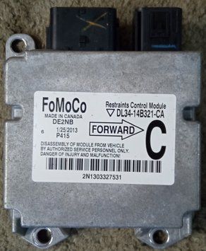 Ремонт блоку SRS AIRBAG DL34-14B321-CA для Ford F-Series 136325 фото