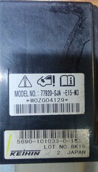 Ремонт блока SRS AIRBAG 77920-SJA-E15-M3 для Honda POP-UP 137397 фото