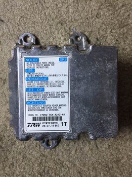 Ремонт блоку SRS AIRBAG 77960-T5A-A212-M1 для Honda ALL model 137205 фото