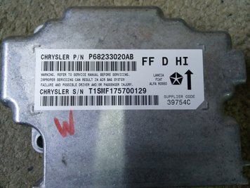 Ремонт блоку SRS AIRBAG P68233020AB для Fiat 500 136085 фото