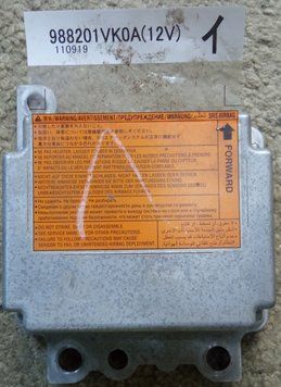 Ремонт блока SRS AIRBAG 988201VK0A для Nissan Rogue 140125 фото