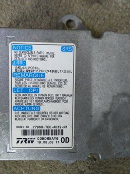 Ремонт блока SRS AIRBAG 77960-TE0-A012-M1 для Honda ALL model 137242 фото