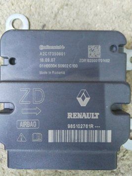 Ремонт блока SRS AIRBAG 985102761R для Renault&nbsp; 1218 фото