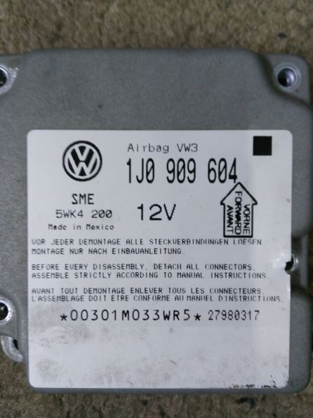 Ремонт блоку SRS AIRBAG 1J0909604 для Volkswagen VW model 142634 фото