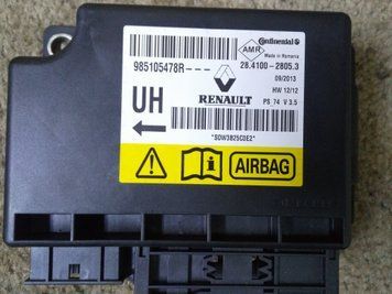 Ремонт блока SRS AIRBAG 985105478R для Renault Megane 141160 фото