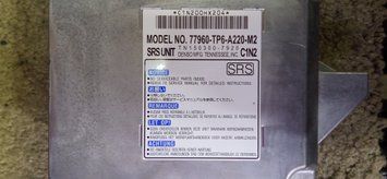 Ремонт блоку SRS AIRBAG 77960-TP6-A220-M2 для Honda 1213 фото
