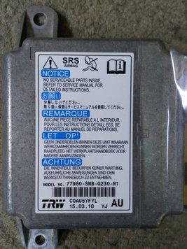 Ремонт блока SRS AIRBAG 77960-SNB-G230-M1 для Honda ALL model 137064 фото