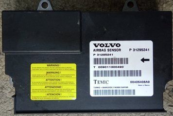 Ремонт блока SRS AIRBAG P31295241 для Volvo ALL model 142596 фото