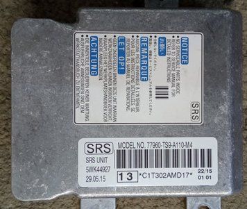 Ремонт блока SRS AIRBAG 77960-TS9-A110-M4 для Honda ALL model 137339 фото