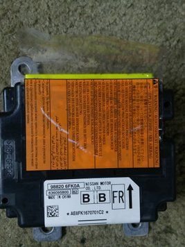 Ремонт блока SRS AIRBAG 988206FK0A для Nissan Rogue 140132 фото