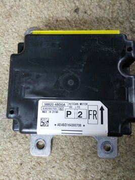 Ремонт блока SRS AIRBAG 988204BD0A для Nissan Rogue 140129 фото