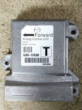 Ремонт блока SRS AIRBAG GJR9-57K30B для Mazda 6 139026 фото