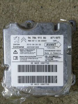 Ремонт блоку SRS AIRBAG 9678691580 для Citroen C4 135482 фото