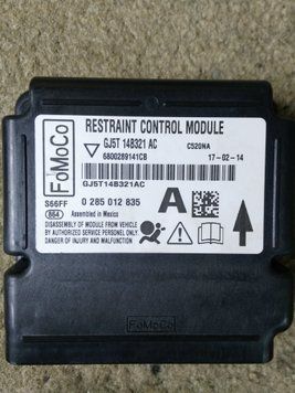 Ремонт блока SRS AIRBAG GJ5T 14B321 AC для Ford 1059 фото