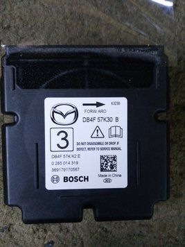 Ремонт блока SRS AIRBAG DB4F-57K30 для Mazda New Model 138928 фото