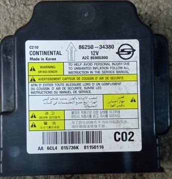Ремонт блоку SRS AIRBAG 86250-34380 для SsangYong 1277 фото