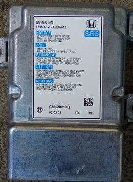 Ремонт блока SRS AIRBAG 77960-T20-A960-M1 для Honda&nbsp; 1315 фото