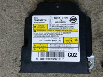 Ремонт блоку SRS AIRBAG 86250-34540 для SsangYong Actyon 141496 фото
