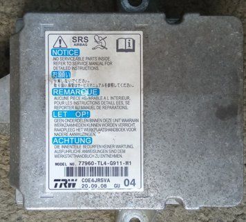 Ремонт блоку SRS AIRBAG 77960-TL4-G911-M1 для Honda ALL model 137287 фото