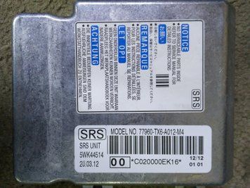 Ремонт блока SRS AIRBAG 77960-TX6-A012-M4 для Acura ILX 134627 фото