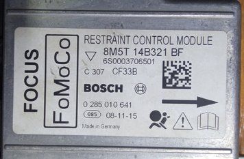 Ремонт блока SRS AIRBAG 8M5T14B321BF для Ford Focus 136442 фото