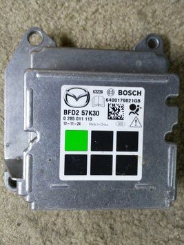 Ремонт блока SRS AIRBAG BFD2-57K30 для Mazda 3 138985 фото