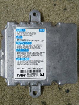 Ремонт блока SRS AIRBAG 77960-T0A-L013-M1 для Honda ALL model 137150 фото