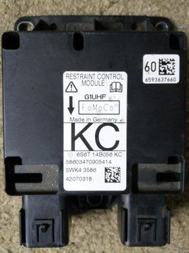 Ремонт блоку SRS AIRBAG 6S6T14B056KC для Ford Fiesta 136349 фото