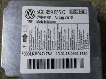 Ремонт блоку SRS AIRBAG 5C0959655Q для Volkswagen VW model 142702 фото