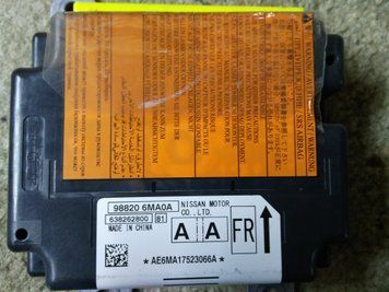 Ремонт блока SRS AIRBAG 98820 6MA0A для Nissan 1043 фото