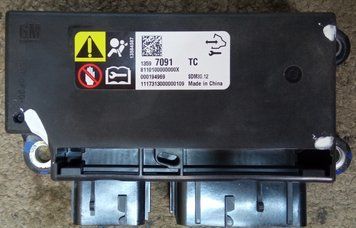 Ремонт блока SRS AIRBAG 13597091 для Opel&nbsp; 1325 фото