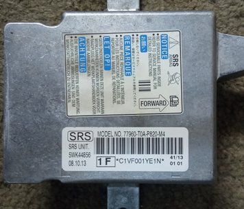 Ремонт блока SRS AIRBAG 77960-T0A-P820 для Honda New Model 136785 фото
