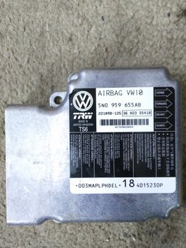 Ремонт блока SRS AIRBAG 5N0959655AB для Volkswagen VW  1157 фото