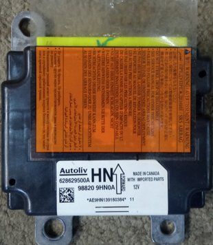 Ремонт блока SRS AIRBAG 988209HN0A для Nissan Altima 139652 фото