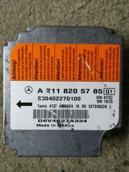 Ремонт блока SRS AIRBAG 2118205785 для Mercedes ALL model 139168 фото