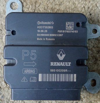 Ремонт блока SRS AIRBAG 985100209R для Renault&nbsp; 1276 фото