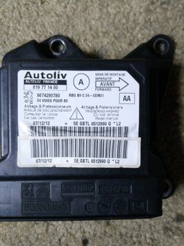 Ремонт блоку SRS AIRBAG 619771400 для Citroen Berlingo 135401 фото